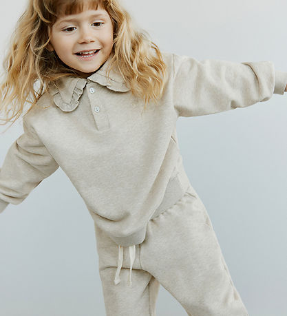 Sofie Schnoor Sweatpants - NetusKB - Beige Melange