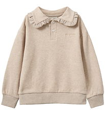 Sofie Schnoor Sweatshirt - ElisKB - Beige Melange
