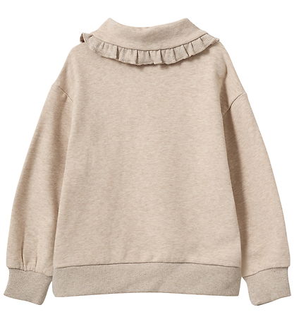 Sofie Schnoor Sweatshirt - ElisKB - Beige Melange