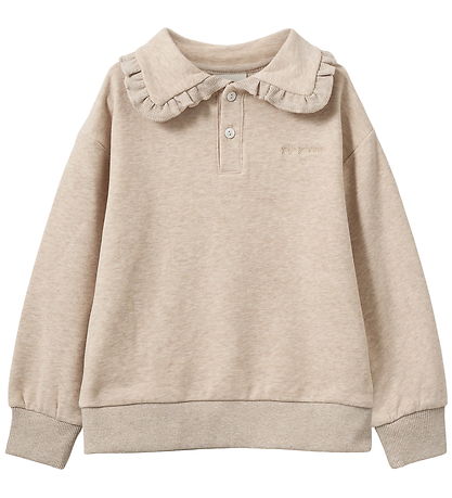 Sofie Schnoor Sweatshirt - ElisKB - Beige Melange