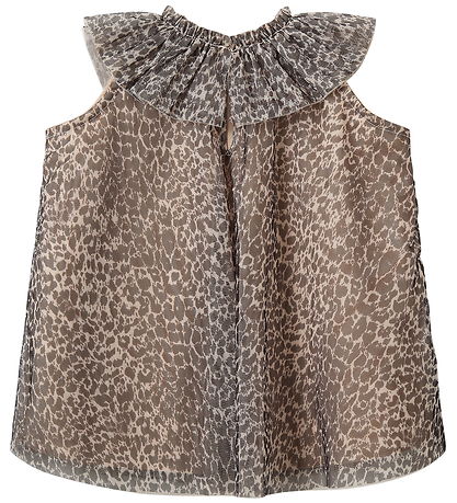 Sofie Schnoor Kjole - SoniaKB - AOP Leo Light Sand