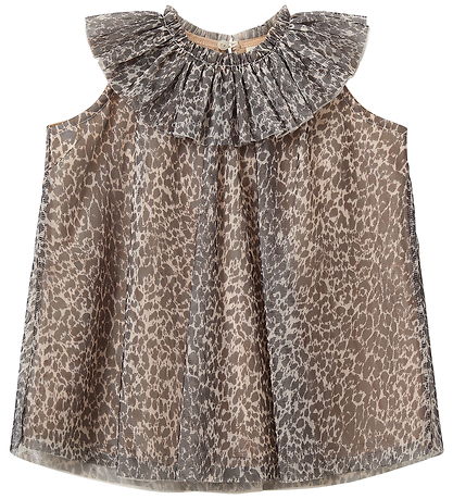 Sofie Schnoor Kjole - SoniaKB - AOP Leo Light Sand