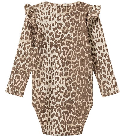 Sofie Schnoor Body l/æ - Bomuld/Viskose - DicteKB - AOP Beige Le