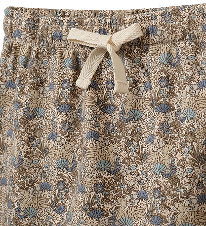 Sofie Schnoor Bukser - Bomuld/Viskose - SarahKB - Blue Aop