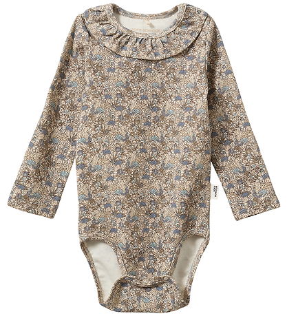 Sofie Schnoor Body l/æ - Bomuld/Viskose - DicteSK - Blue Aop