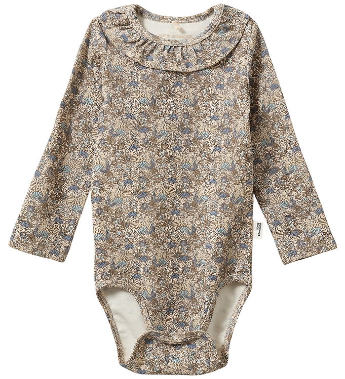 Sofie Schnoor Body l/æ - Bomuld/Viskose - DicteSK - Blue Aop