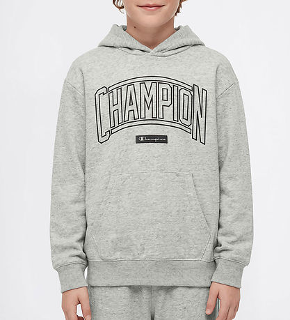 Champion Kapuzenpullover - Grey Melange