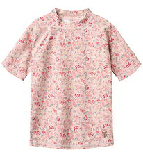 Wheat Badebluse - UV40+ - Jackie - Powder Flowers and Seashells