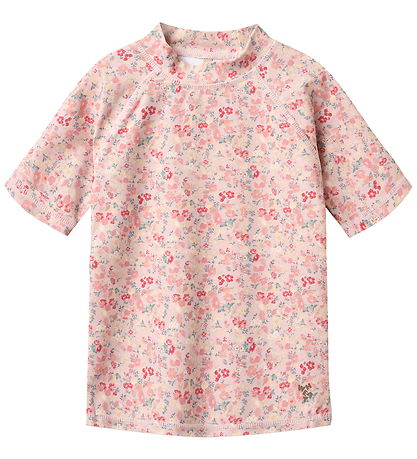 Wheat Badebluse - UV40+ - Jackie - Powder Flowers and Seashells