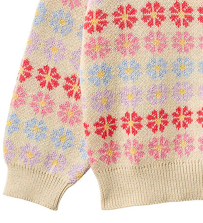 Wheat Bluse - Strik - Harlow - Sandshell Flowers