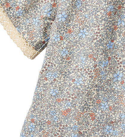 Wheat Bluse - Hannah - Air Blue Flowers