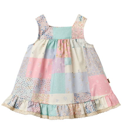 Wheat Kjole - Ayla - Patchwork Flowers