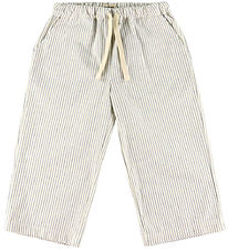 Wheat Bukser - Sasha - Dark Blue Stripe