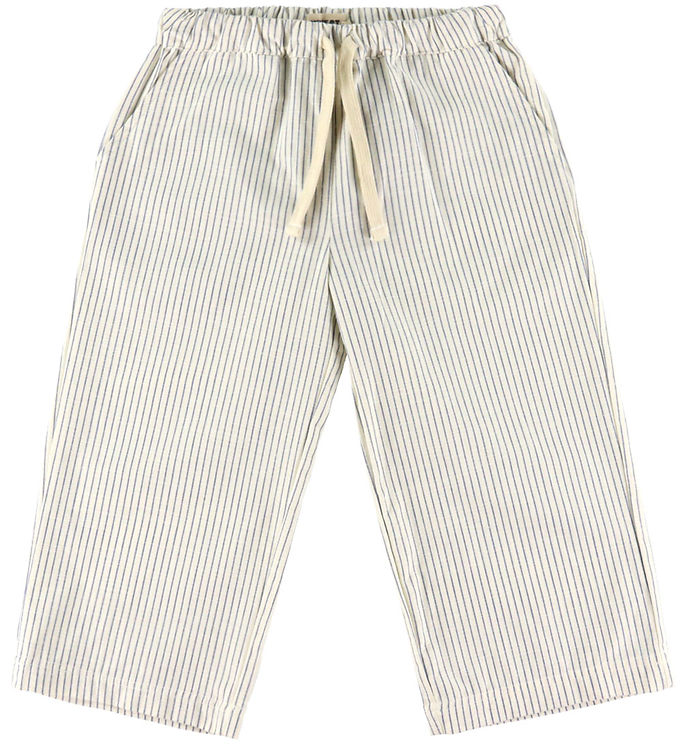 Wheat Bukser - Sasha - Dark Blue Stripe