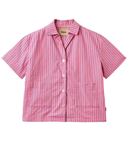 Wheat Skjorte - Vilma - Pink Stripe
