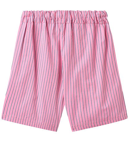 Wheat Shorts - Coral - Pink Stripe