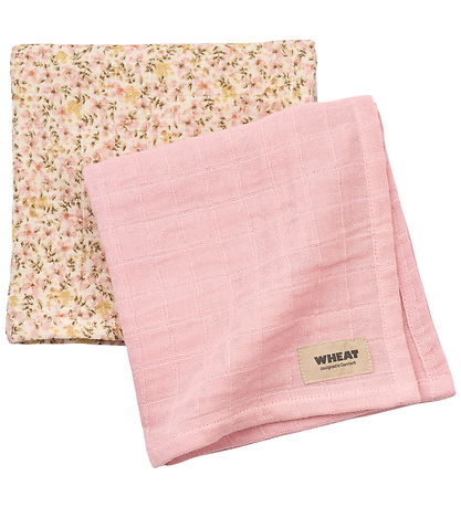 Wheat Stofbleer - 2-pak - Kaya - Coral Blush