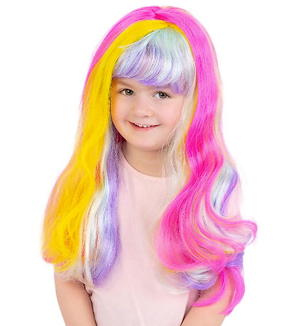 Smiffys Udklædning - Unicorn Rainbow Paryk