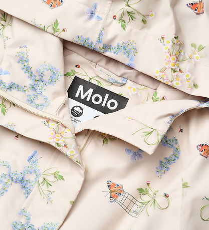 Molo Sommerfrakke - Hennah  Floral Bows