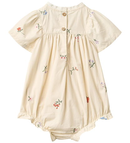 Wheat Sommerdragt - Margit - Ivory Embroidery Flowers