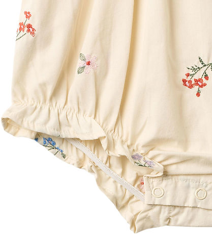 Wheat Sommerdragt - Margit - Ivory Embroidery Flowers