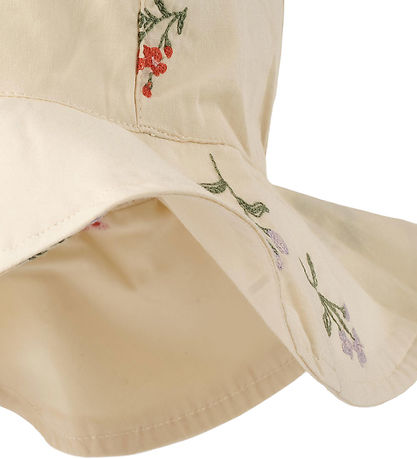 Wheat Solhat - Daisy - Ivory Embroidery Flowers