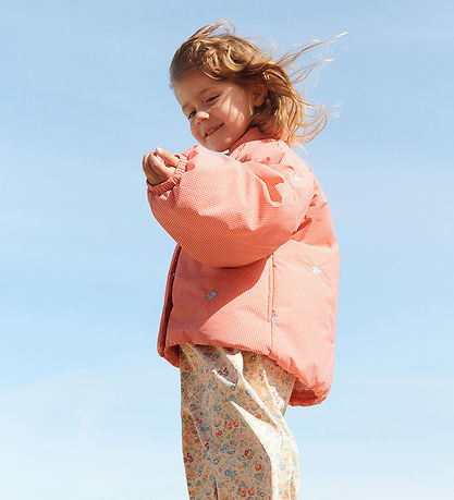 Wheat Dynejakke - Sola - Red Check