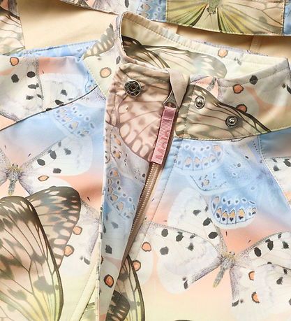 Molo Softshelljakke m. Fleece - Hillary - Faded Butterflies