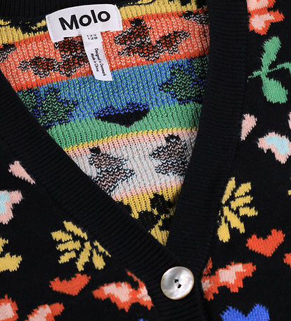 Molo Cardigan - Strik - Gilly - Flower Joy