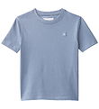 Calvin Klein T-shirt - Mono Mini Badge - Infinity Blue