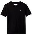 Calvin Klein T-shirt - Mono Mini Badge - Black
