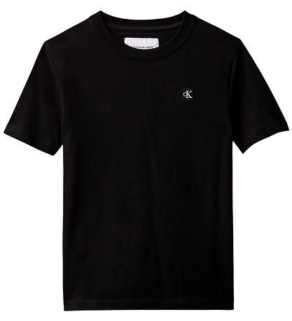 Calvin Klein T-shirt - Mono Mini Badge - Sort