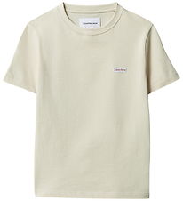 Calvin Klein T-shirt - Logo - Oatmeal Grey