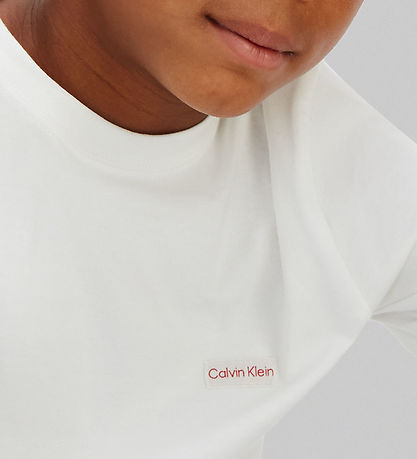 Calvin Klein T-shirt - Logo - Hvid