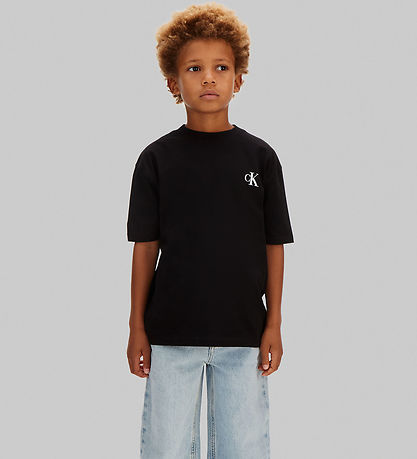 Calvin Klein T-shirt - Monogram - Sort
