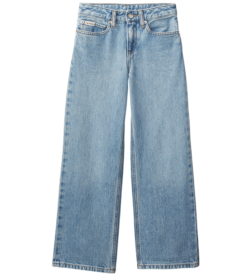 Calvin Klein Jeans - Weites Bein - Dante Waschung Denim - Calvin Klein - 12 Jahre (152) - Jeans