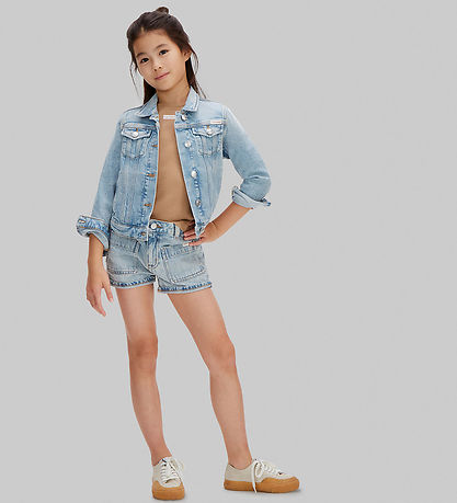 Calvin Klein Shorts - Cuffed Denim - Dante Wash Denim