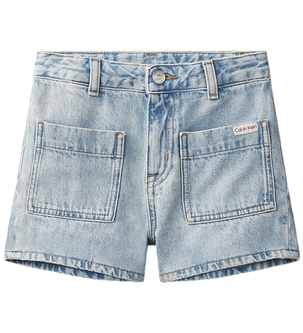 Calvin Klein Shorts - Denim - Dante Gewaschener Denim - Calvin Klein - 8 Jahre (128) - Shorts