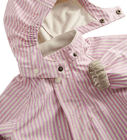 MarMar Regndragt - PU - Orion - Pink Stripe