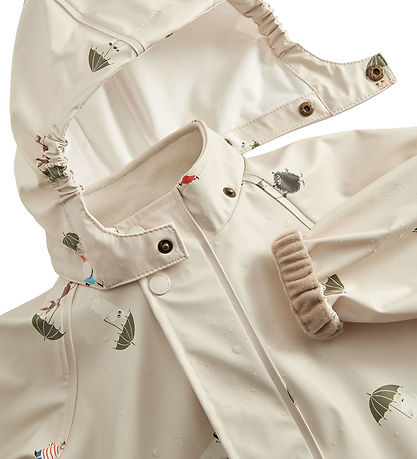 MarMar Regntøj m. Seler - PU - Oddy - Rainy Moomin