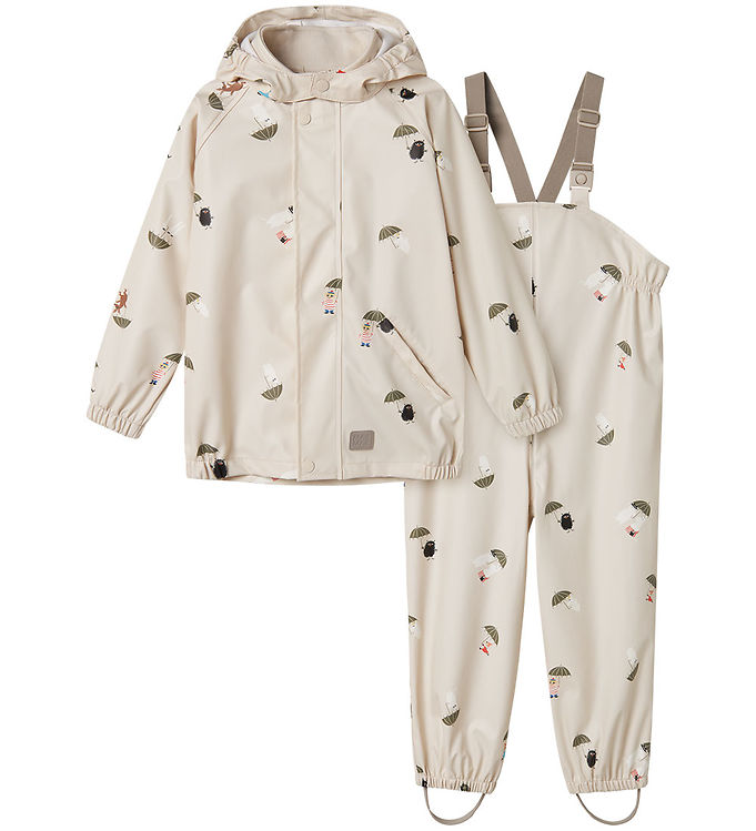 MarMar Regntøj m. Seler - PU - Oddy - Rainy Moomin