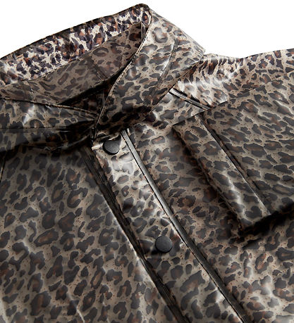 MarMar Regnjakke - PU - Odetta - Brown Leo