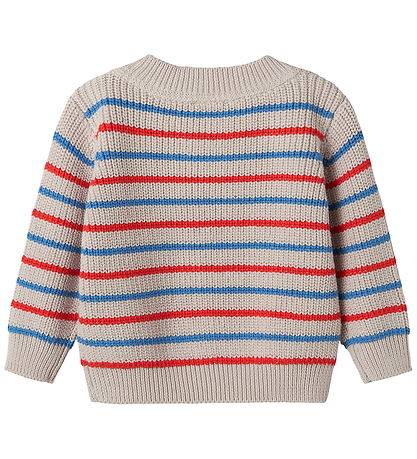 MarMar Bluse - Strik - Teno B - Tomato Mix Stripe