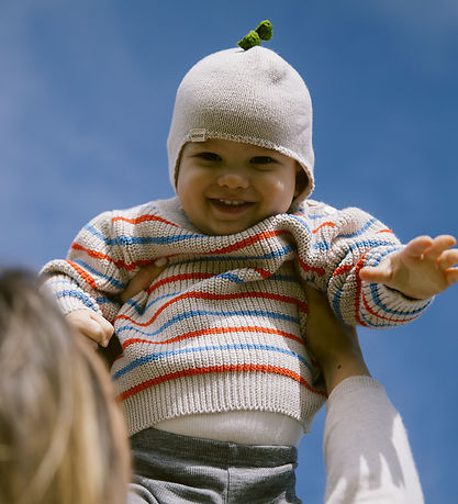 MarMar Bluse - Strik - Teno B - Tomato Mix Stripe