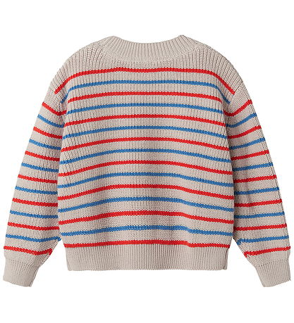 MarMar Bluse - Strik - Teno - Tomato Mix Stripe