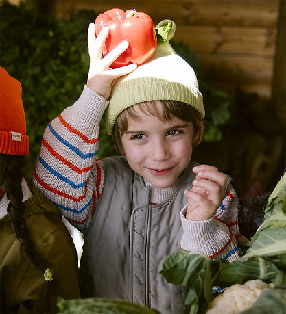 MarMar Bluse - Strik - Teno - Tomato Mix Stripe