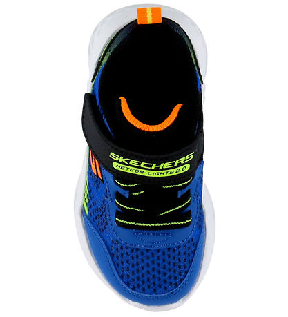 Skechers Sko - Meteor Lights - Blå/ Sort