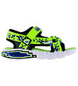 Skechers Sandaler - Mega Splash - Lime/ Sort