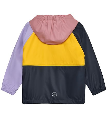 Color Kids Regnjakke - PU - Foxglove