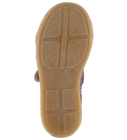 Angulus Sneakers - Glitter - Glitter Rosa